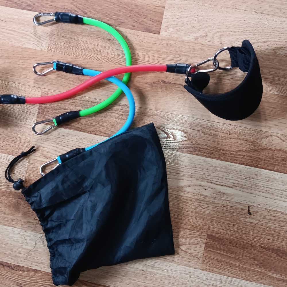 Colorful Resistance Bands with Handles